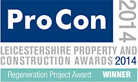 Regeneration Project of the Year Award 2014 Winner logo