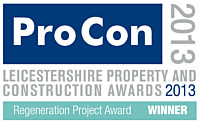 Regeneration Project of the Year Award 2013 Winner logo