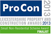 Small Non-Residential Scheme of the Year Award 2013 Finalist logo