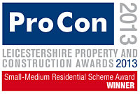 Small Residential Scheme of the Year Award 2013 Winner logo