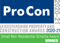 Small Non-Residential Scheme of the Year Award 2020-2021 Winner logo