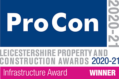 Infrastructure Project of the Year Award 2020-2021 Winner logo