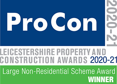 Large Non-Residential Scheme of the Year Award 2020-2021 Winner logo