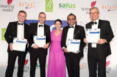 Corporate Sponsors - Westleigh, Salus, Unique Window Systems and Spearing Waite with Pam Allardice