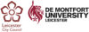 Leicester City Council and De Montfort University logo